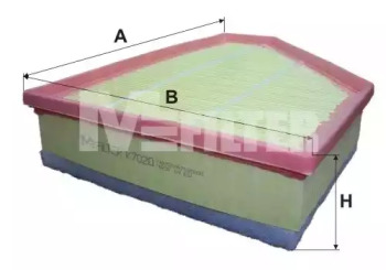 K7020 MFILTER Фильтр воздушный BMW 3 05-